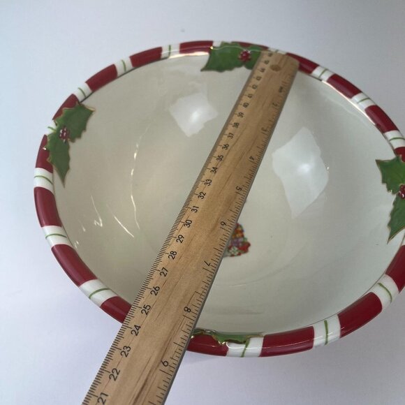 Christopher Radko Letters to Santa Large Serving Bowl 2011 Home for The Holidays - Picture 7 of 7
